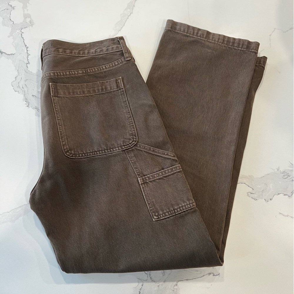 Abercrombie & Fitch Brown Carpenter Jeans